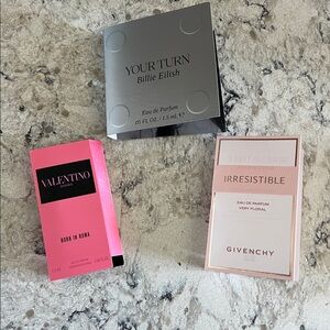 4/$14 Designer Fragrance Sample Trio, NEW